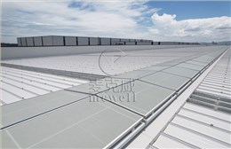 汕頭海上風電智慧能源“四個一體化”項目—廣東三角形電動采光排煙天窗