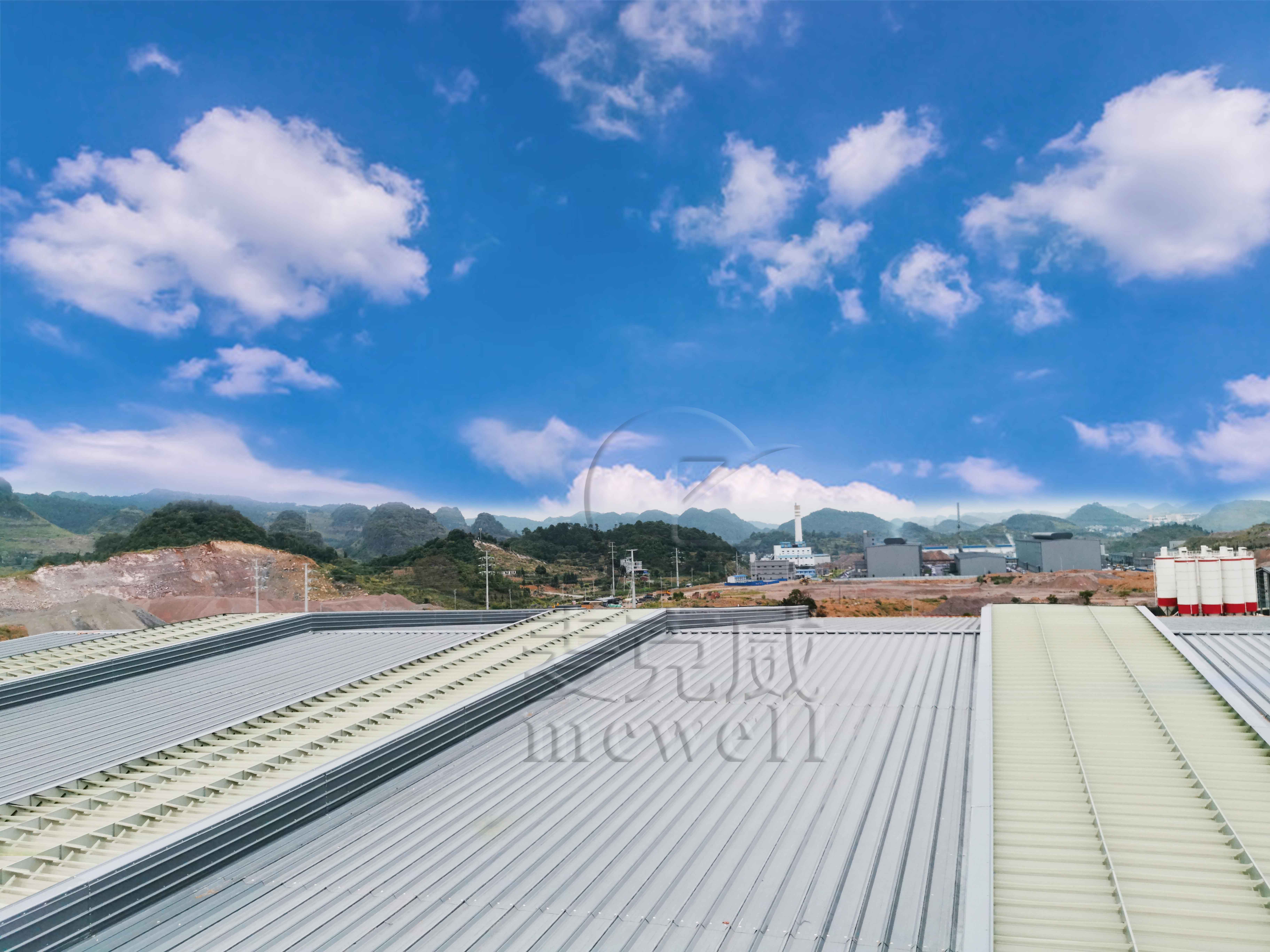 暉陽（貴州）年產10萬噸鋰電池負極材料項目（一期）-貴州薄型排煙通風天窗